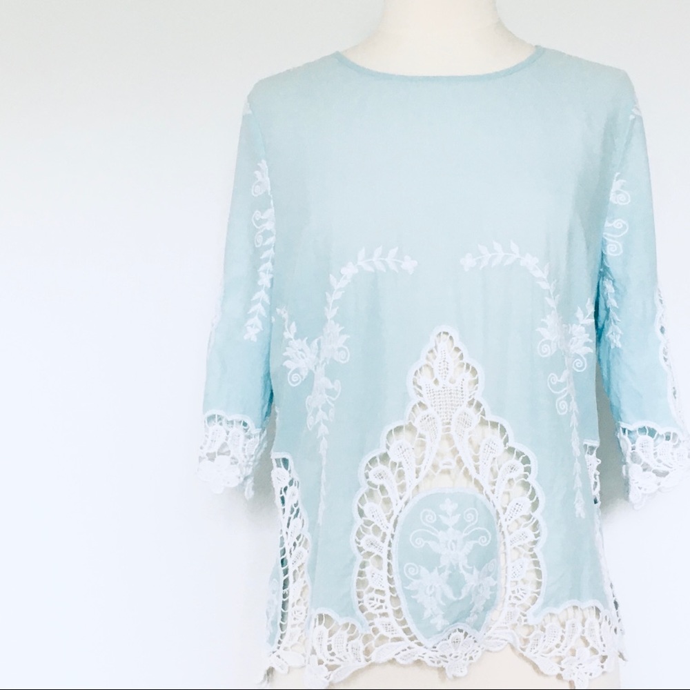 Cynthia Rowley lace top